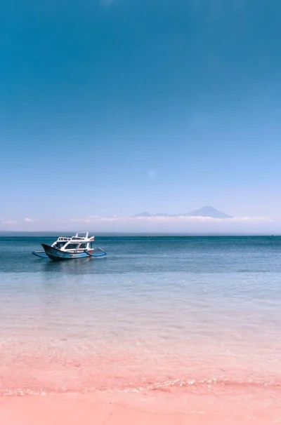 pantai pink